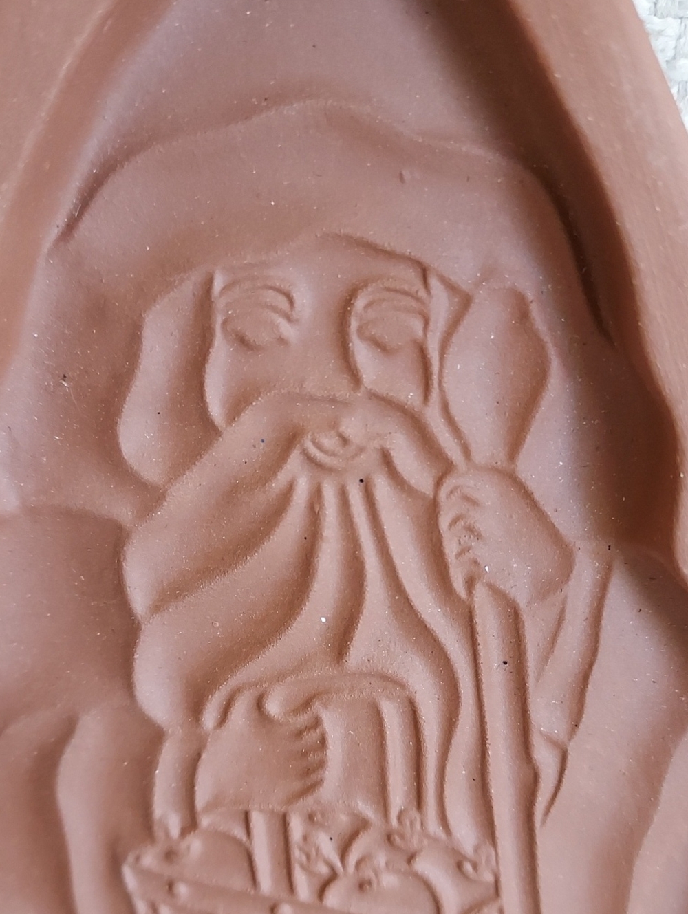 VINTAGE Longaberger St. Nick (1993) & Kriss Kringle (1991) Candy/Cookie Molds - Picture 13 of 14